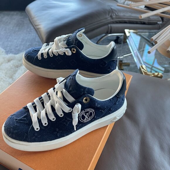 Louis Vuitton Time Out Sneaker Denim - Picture 3 of 14